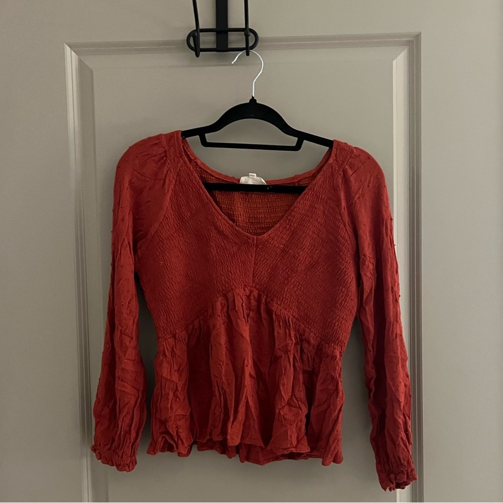 Orange Flowy Too